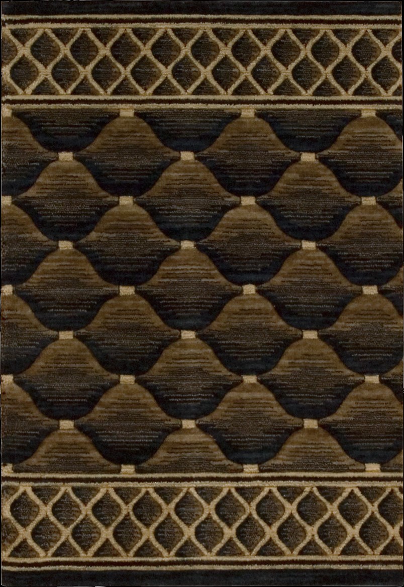 Hall & Stair Runner Rugs  COSMOPOLITAN C26R-MDNGT Camel - Taupe & Ivory - Beige Machine Made Rug