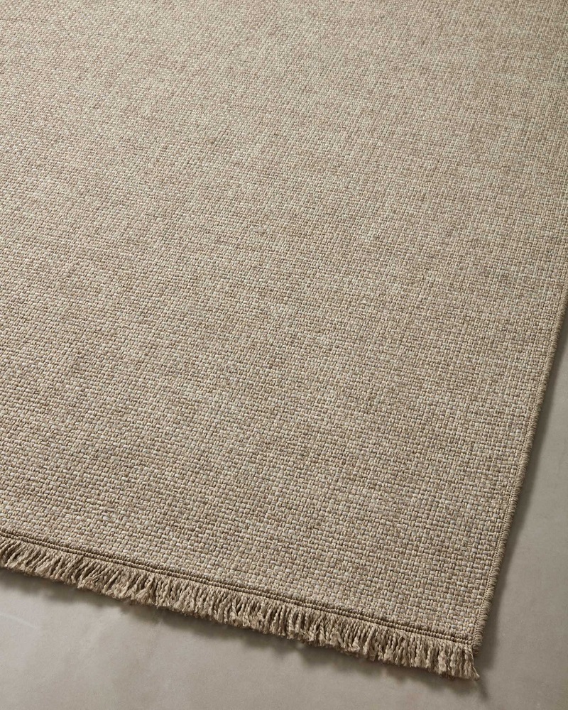 Outdoor Rugs Dawn DAW-04 Natural Lt. Brown - Chocolate Machine Made Rug