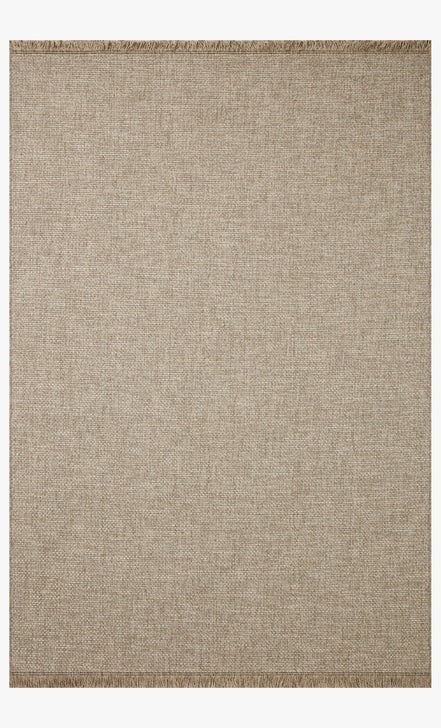 Outdoor Rugs Dawn DAW-04 Natural Lt. Brown - Chocolate Machine Made Rug