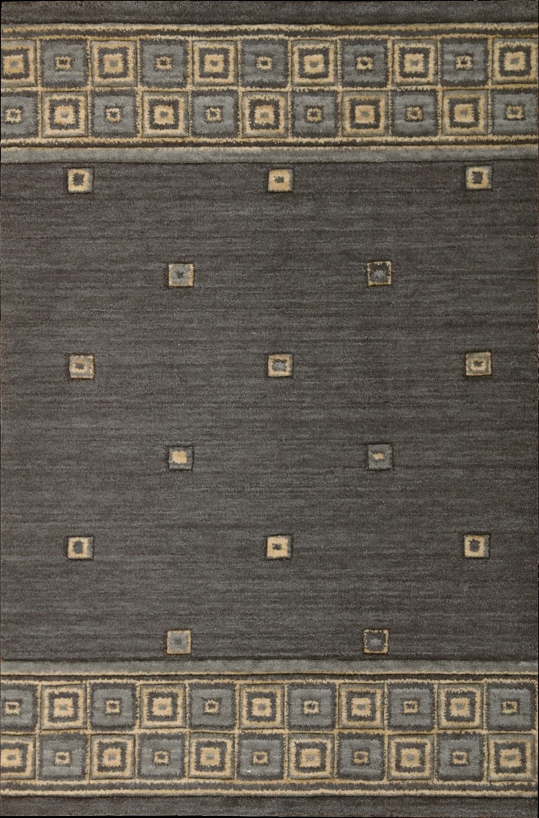 Hall & Stair Runner Rugs  COSMOPOLITAN C31R-PLT Lt. Grey - Grey & Ivory - Beige Machine Made Rug