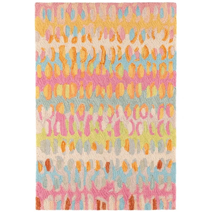 Contemporary & Transitional Rugs Paint Chip - Click for more colors Multiple Colors Available  Multi Hand Hooked Rug