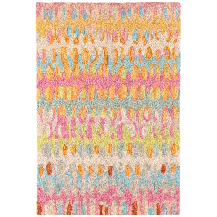 Contemporary Rugs & Transitional Rugs Paint Chip - Click for more colors Multiple Colors Available  Multi Hand Hooked Rug