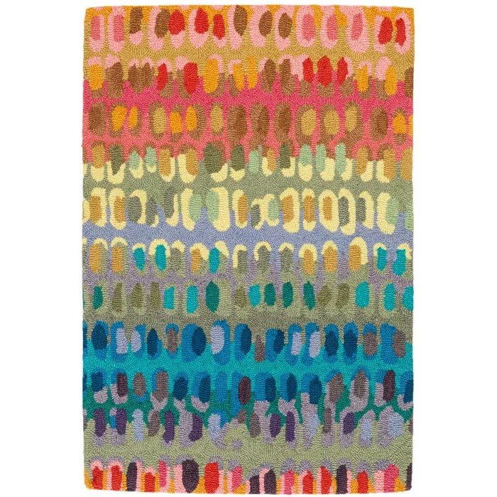 Contemporary & Transitional Rugs Paint Chip - Click for more colors Multiple Colors Available  Multi Hand Hooked Rug