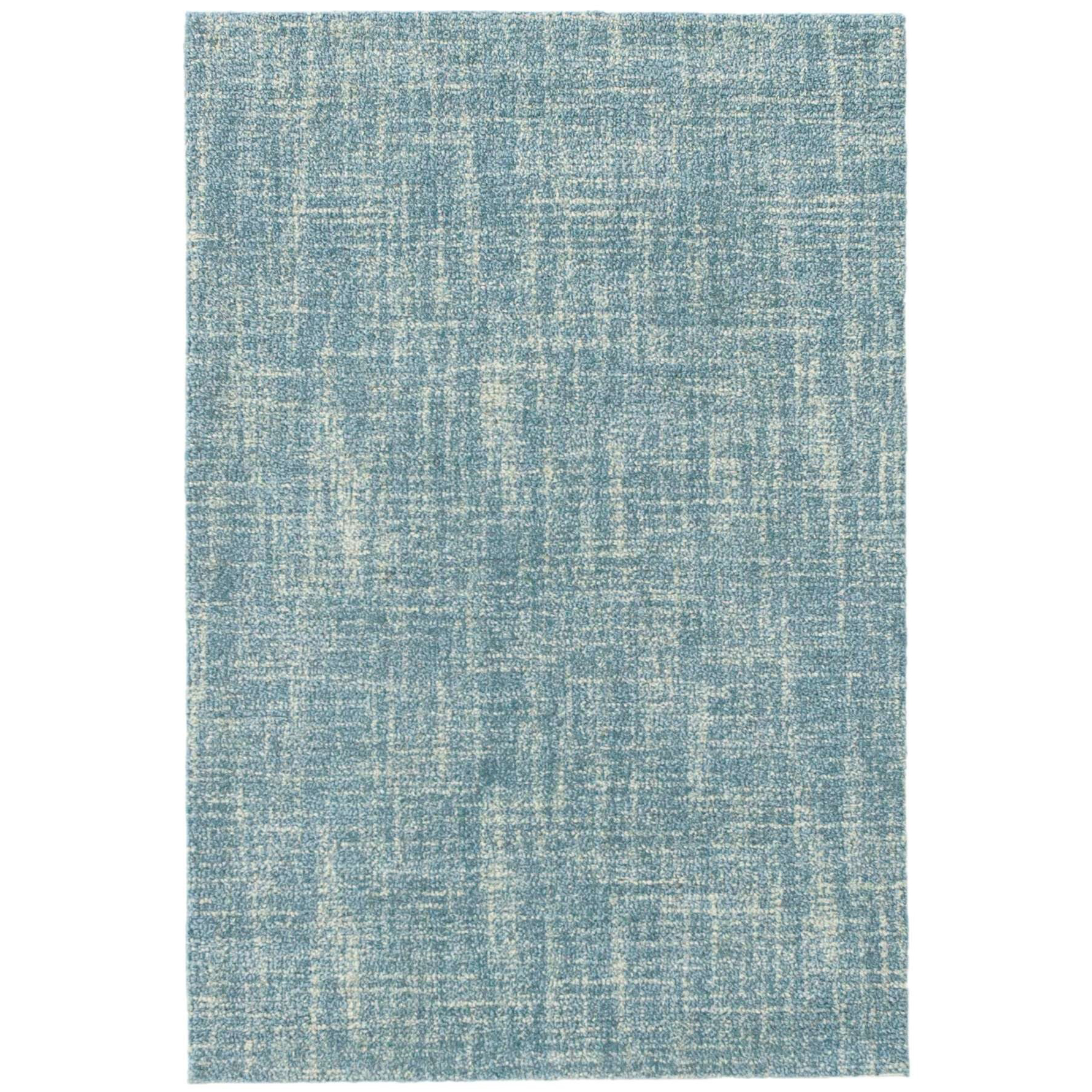 Transitional & Casual Rugs Crosshatch Aegean Lt.Green & Lt. Blue - Blue Machine Made Rug