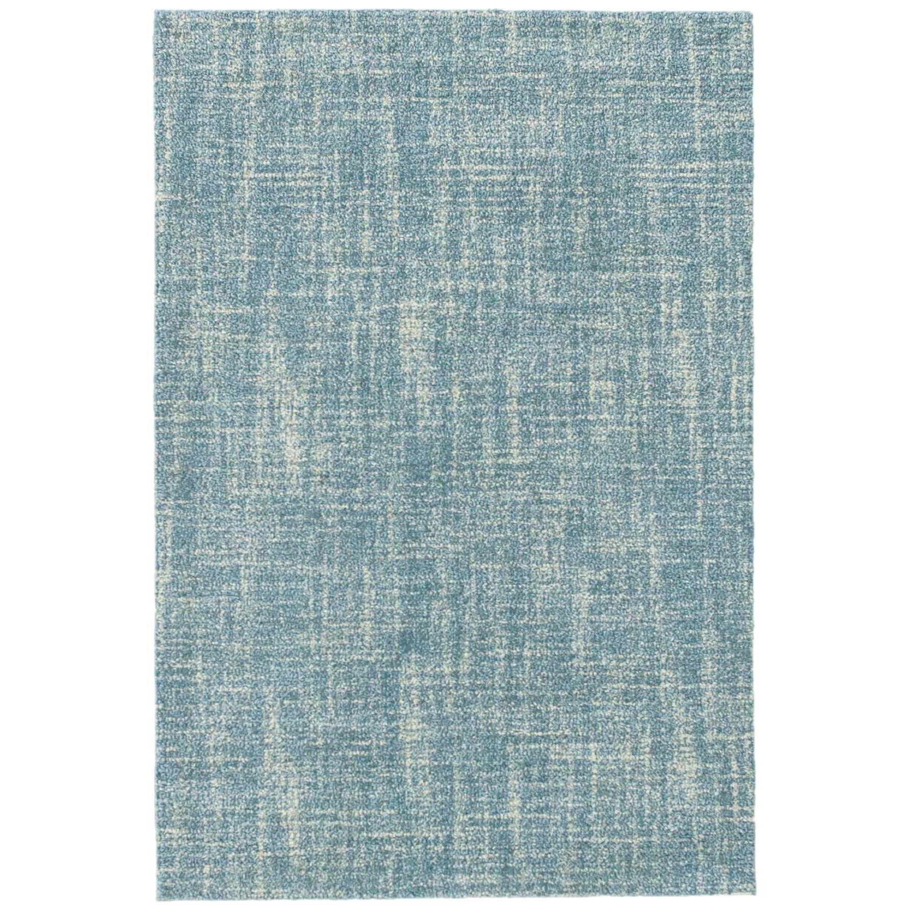 Transitional & Casual Rugs Crosshatch Aegean Aqua - Lt.Green & Lt. Blue - Blue Machine Made Rug