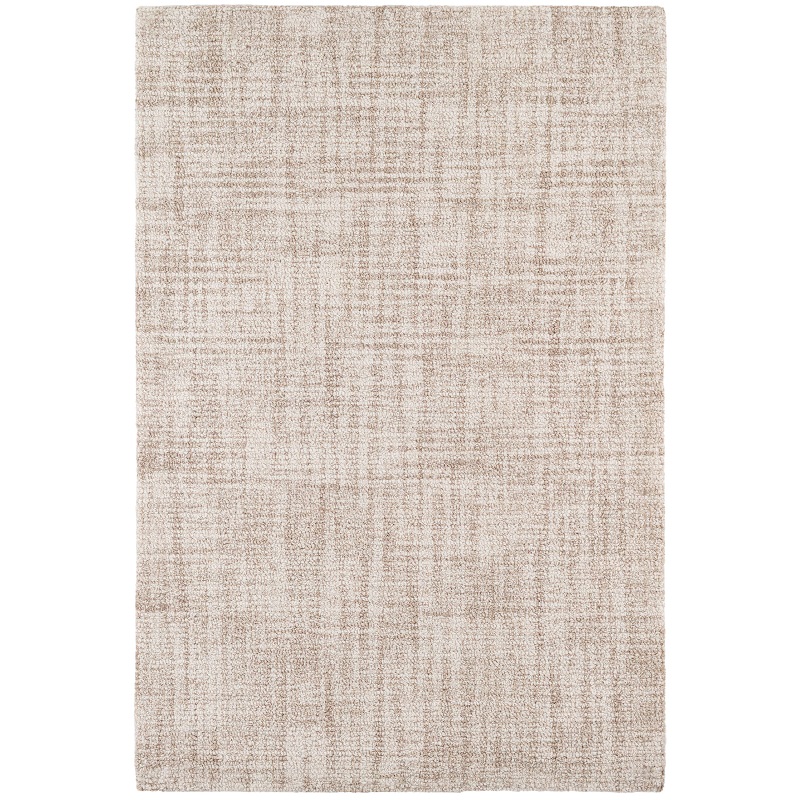 Transitional & Casual Rugs Crosshatch Ivory Ivory - Beige Machine Made Rug
