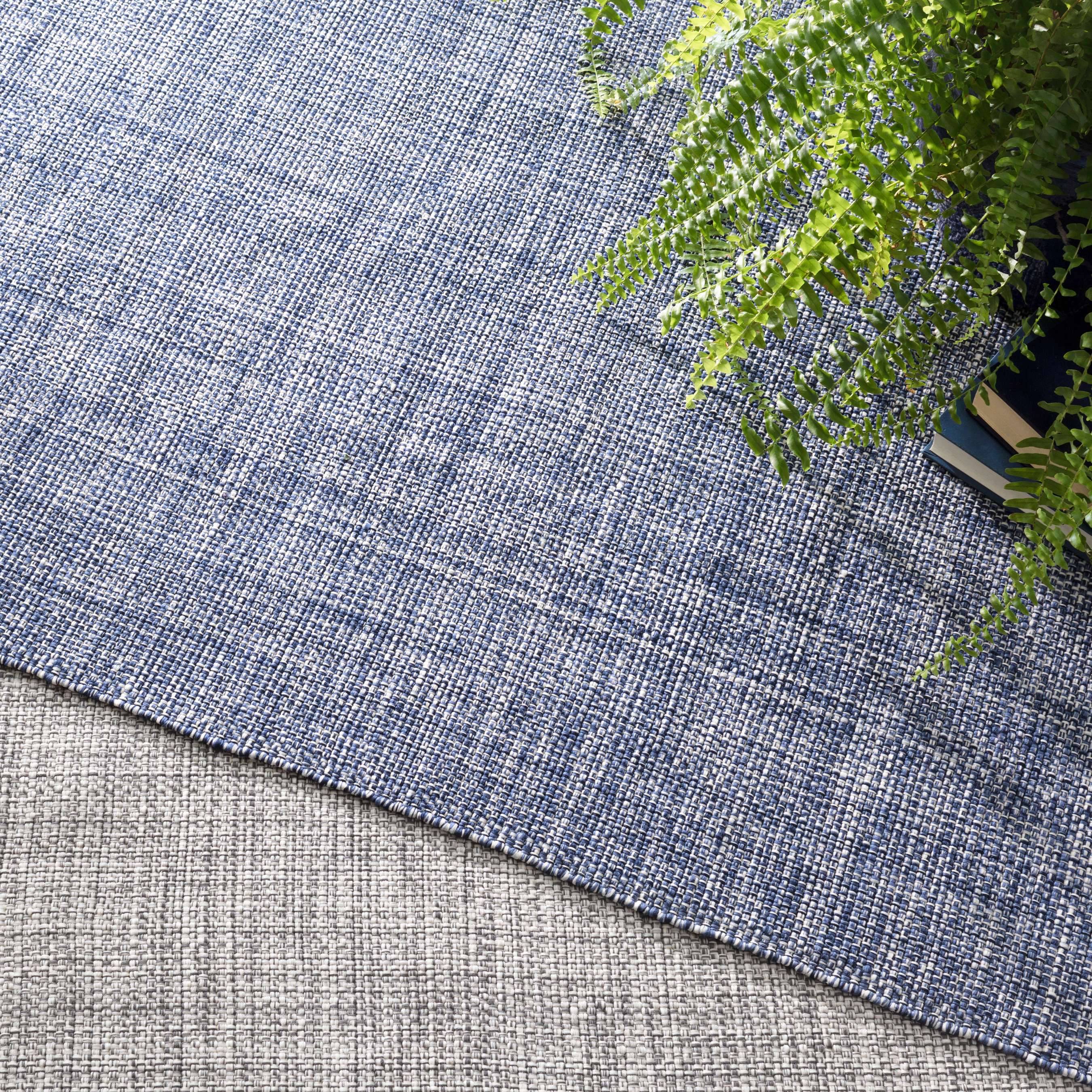 Woven Rugs Fusion Blue Medium Blue - Navy Hand Woven Rug