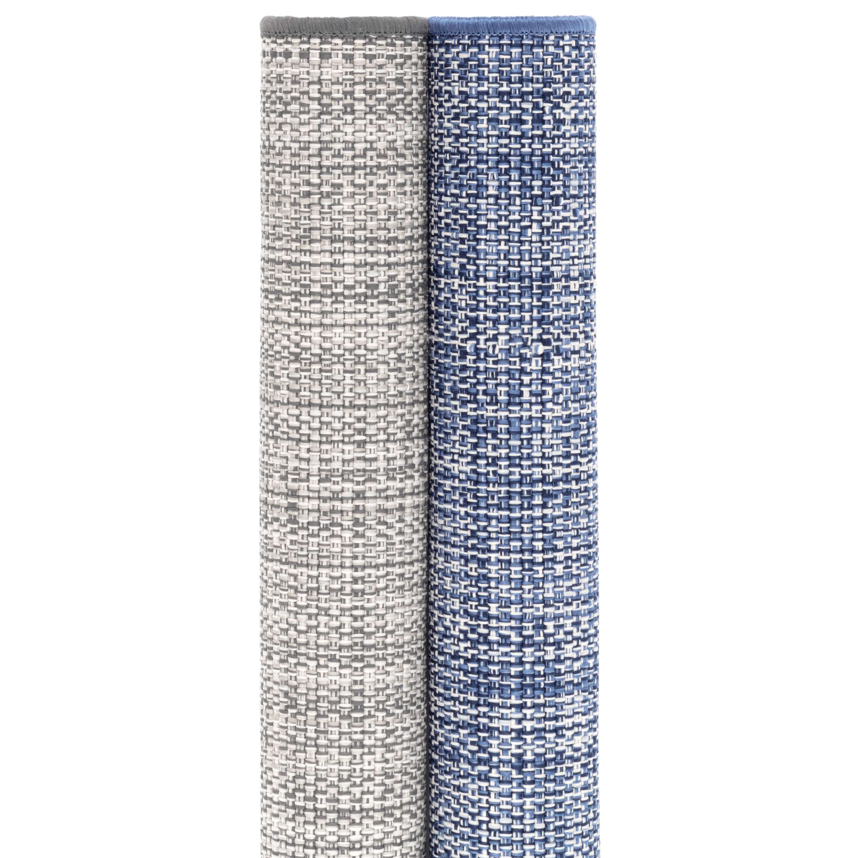 Woven Rugs Fusion Blue Medium Blue - Navy Hand Woven Rug