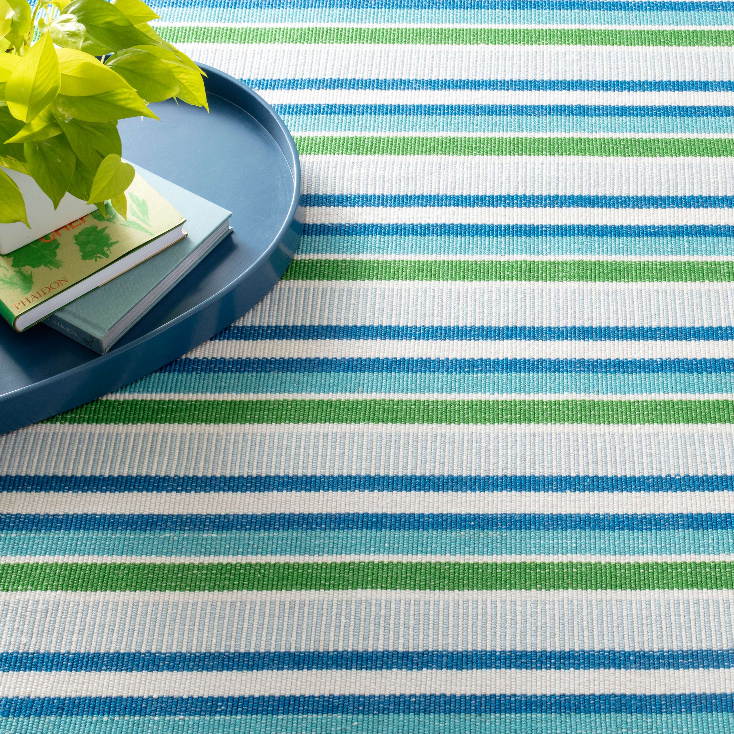 Casual Rugs & Solid Rugs Always Greener Blue/Grey Medium Blue - Navy & Lt. Grey - Grey Hand Crafted Rug