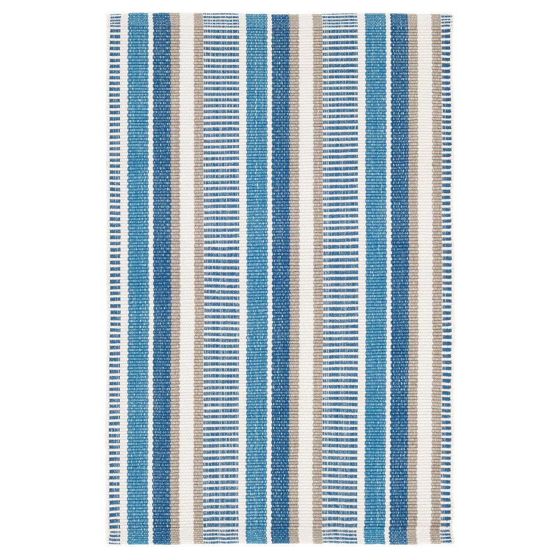 Casual Rugs & Solid Rugs Always Greener Navy/French Blue Medium Blue - Navy & Lt. Blue - Blue Hand Crafted Rug