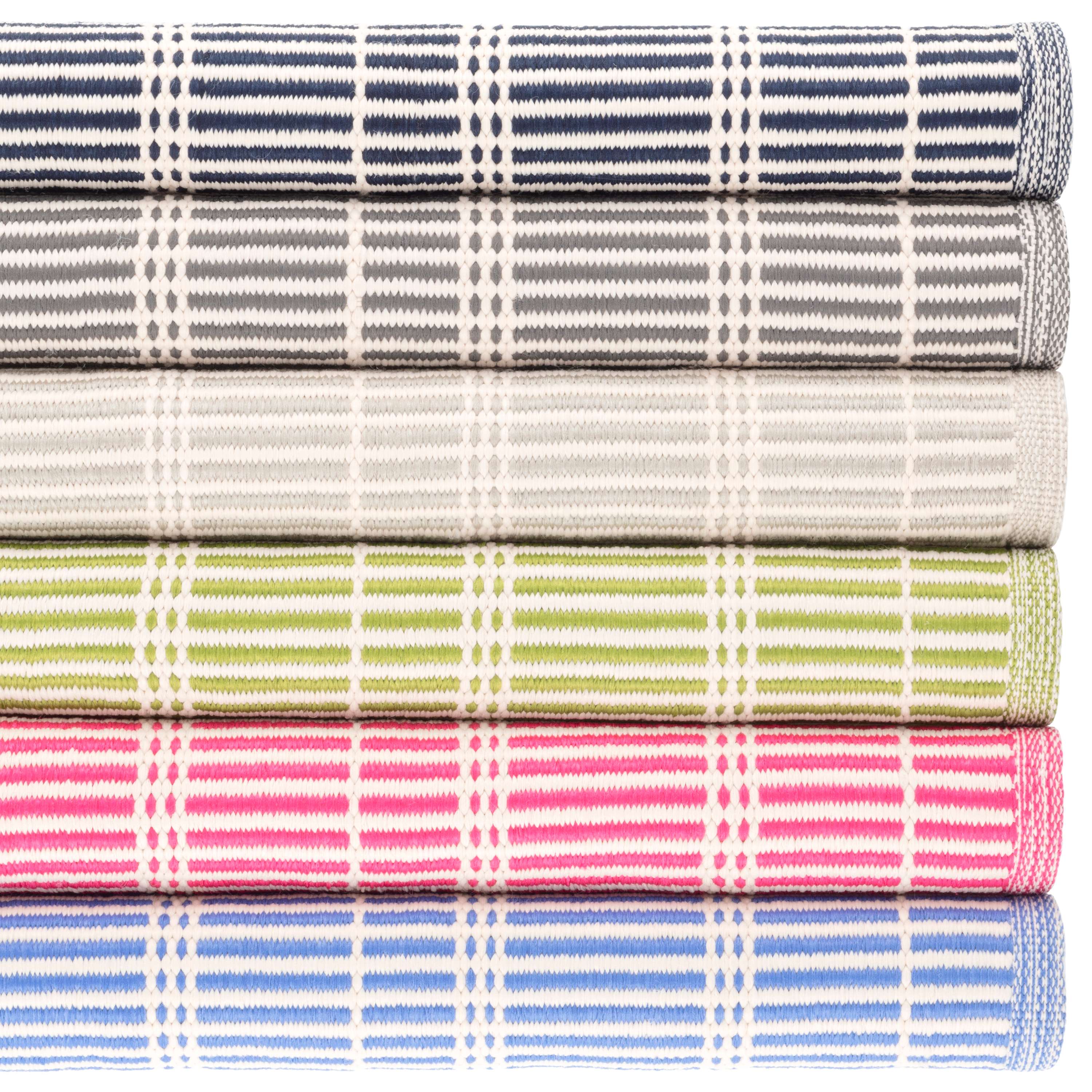 Woven Rugs Marlo French Blue Lt. Blue - Blue & Ivory - Beige Hand Woven Rug