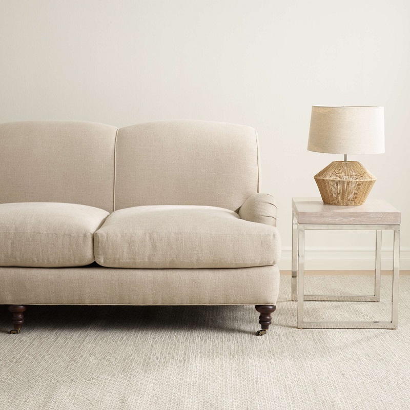 Contemporary Rugs & Transitional Rugs Honeycomb French Blue/White Lt. Blue - Blue & Ivory - Beige Hand Crafted Rug