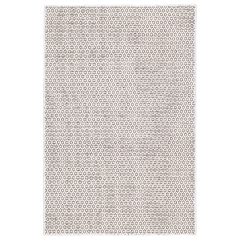 Contemporary Rugs & Transitional Rugs Honeycomb Ivory/Grey Ivory - Beige & Lt. Grey - Grey Hand Crafted Rug