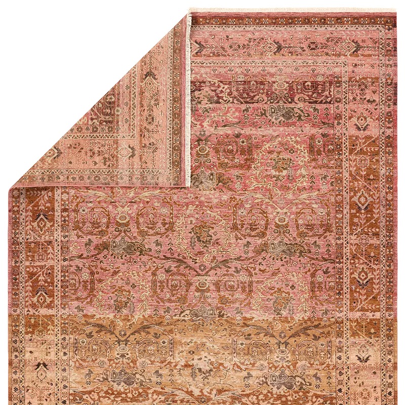 Antique Style Rugs Someplace In Time SPT08 Red - Burgundy & Other Hand Knotted Rug