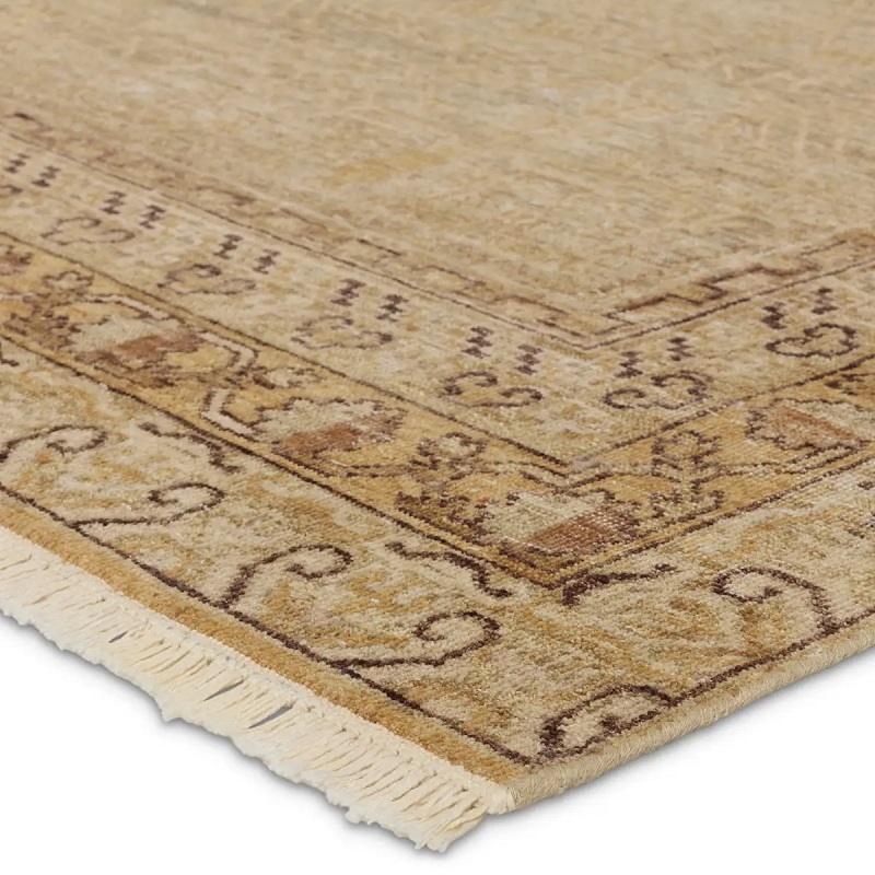 Antique Style Rugs Someplace In Time SPT19 Camel - Taupe Hand Knotted Rug