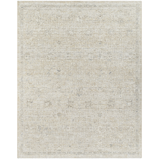 Antique Style Rugs Once Upon a Time OAT-2309 Ivory - Beige & Lt. Grey - Grey Hand Crafted Rug