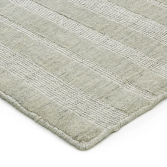 Contemporary & Transitional Rugs Deva Defined Rug Platinum Lt. Grey - Grey Hand Loomed Rug