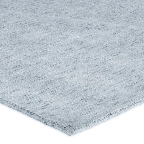 Casual & Solid Rugs Energize Rug Rain Lt. Blue - Blue Hand Loomed Rug