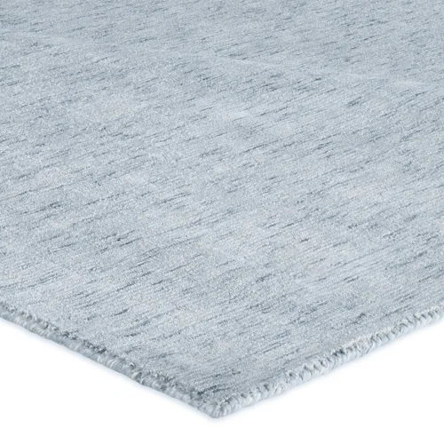 Casual Rugs & Solid Rugs Energize Rug Rain Lt. Blue - Blue Hand Loomed Rug