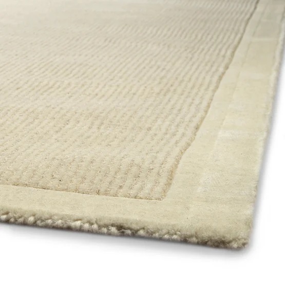 Casual & Solid Rugs Gobi Rug Oatmeal Ivory - Beige Hand Loomed Rug