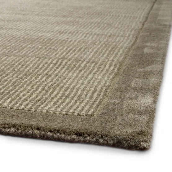 Casual Rugs & Solid Rugs Gobi Rug Pebble Camel - Taupe & Ivory - Beige Hand Loomed Rug