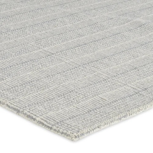 Solid & Stripe Rugs Shazia Stripe Rug Winter Mint Lt. Grey - Grey & Aqua - Lt. Green Hand Loomed Rug