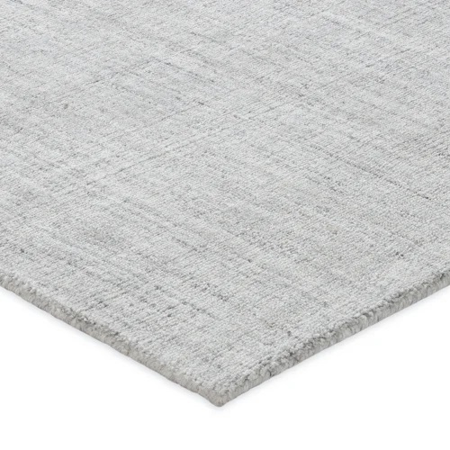 Contemporary Rugs & Transitional Rugs Varkala Vivid Rug Platinum Lt. Grey - Grey Hand Loomed Rug