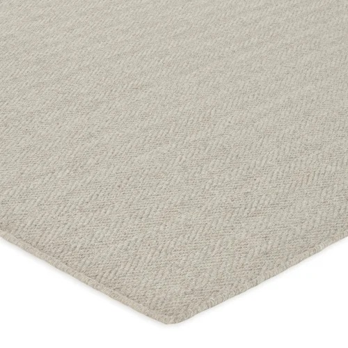 Casual Rugs & Solid Rugs Zambezi Rug Heather Ivory - Beige & Medium Blue - Navy Hand Loomed Rug
