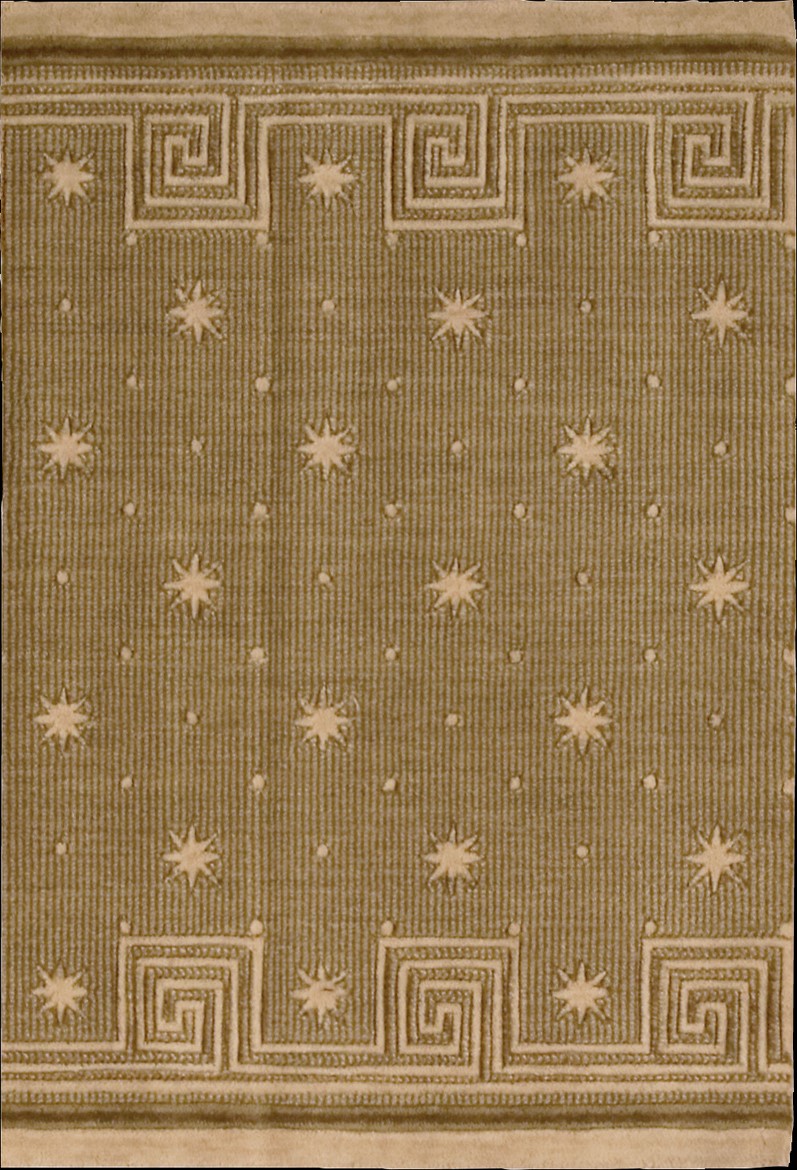 Hall & Stair Runner Rugs  COSMOPOLITAN C95R-R58 Camel - Taupe & Ivory - Beige Machine Made Rug