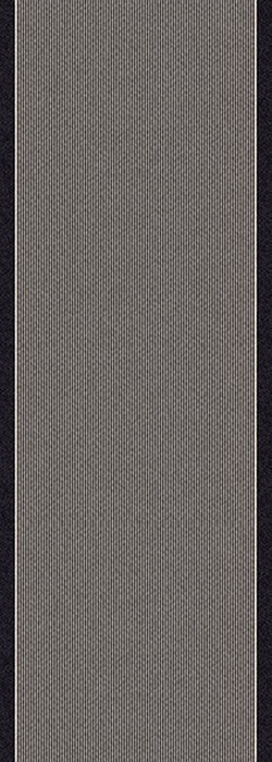 Hall & Stair Runners Piazza 2746-3908 Black - Charcoal Machine Made Rug