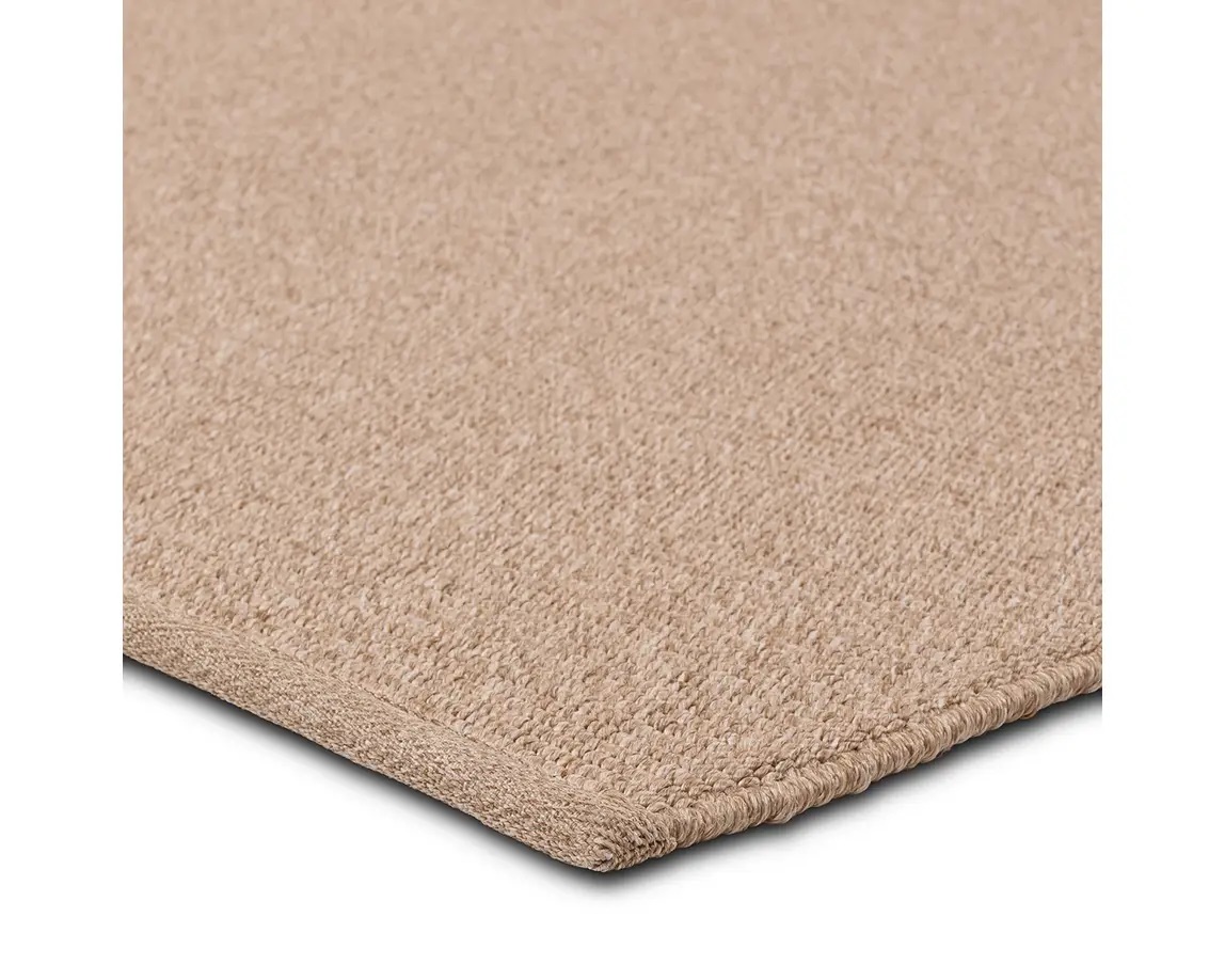 Outdoor Rugs Flint FLI02 Ivory - Beige & Lt. Brown - Chocolate Hand Woven Rug