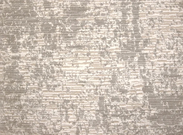 Custom & Wall to Wall Static Flow Zinc Ivory - Beige & Lt. Grey - Grey Machine Made Rug