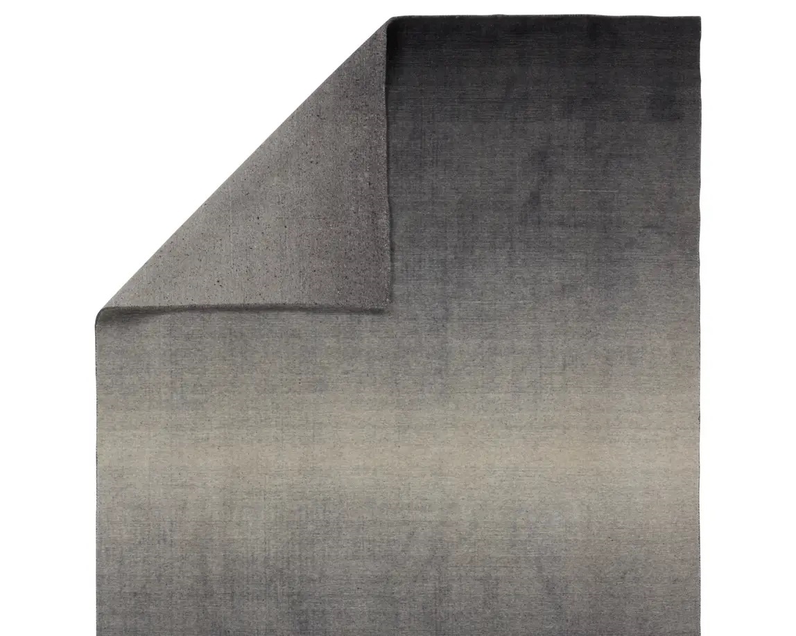 Casual Rugs & Solid Rugs Arena ARN01 Black - Charcoal & Lt. Grey - Grey Hand Woven Rug