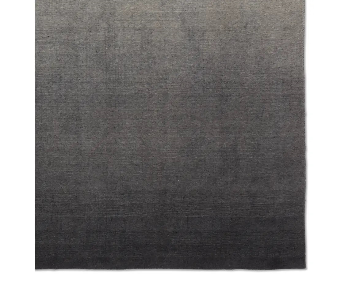 Casual Rugs & Solid Rugs Arena ARN01 Black - Charcoal & Lt. Grey - Grey Hand Woven Rug