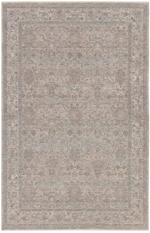 Traditional & Oriental Rugs Winsome WIN009 Lt. Grey - Grey Machine Made Rug