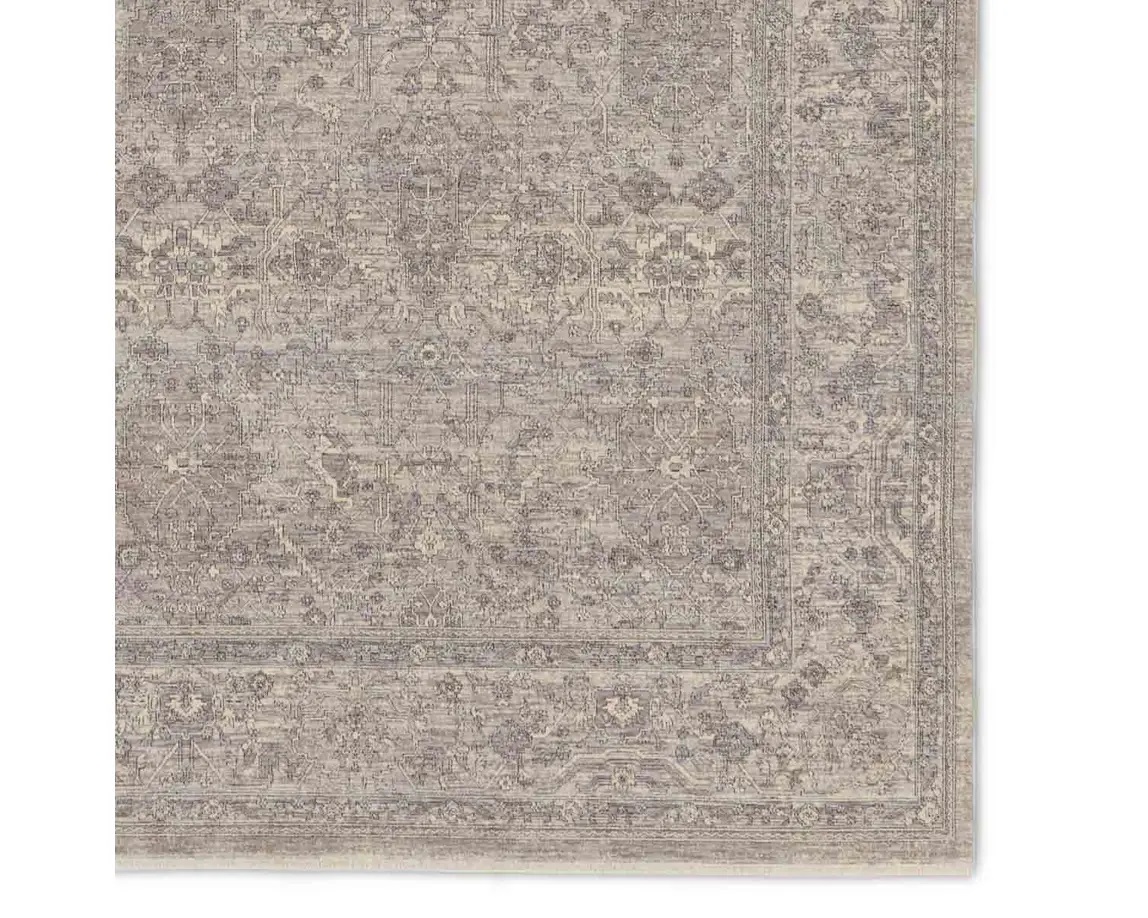 Traditional & Oriental Rugs Winsome WIN009 Lt. Grey - Grey Machine Made Rug