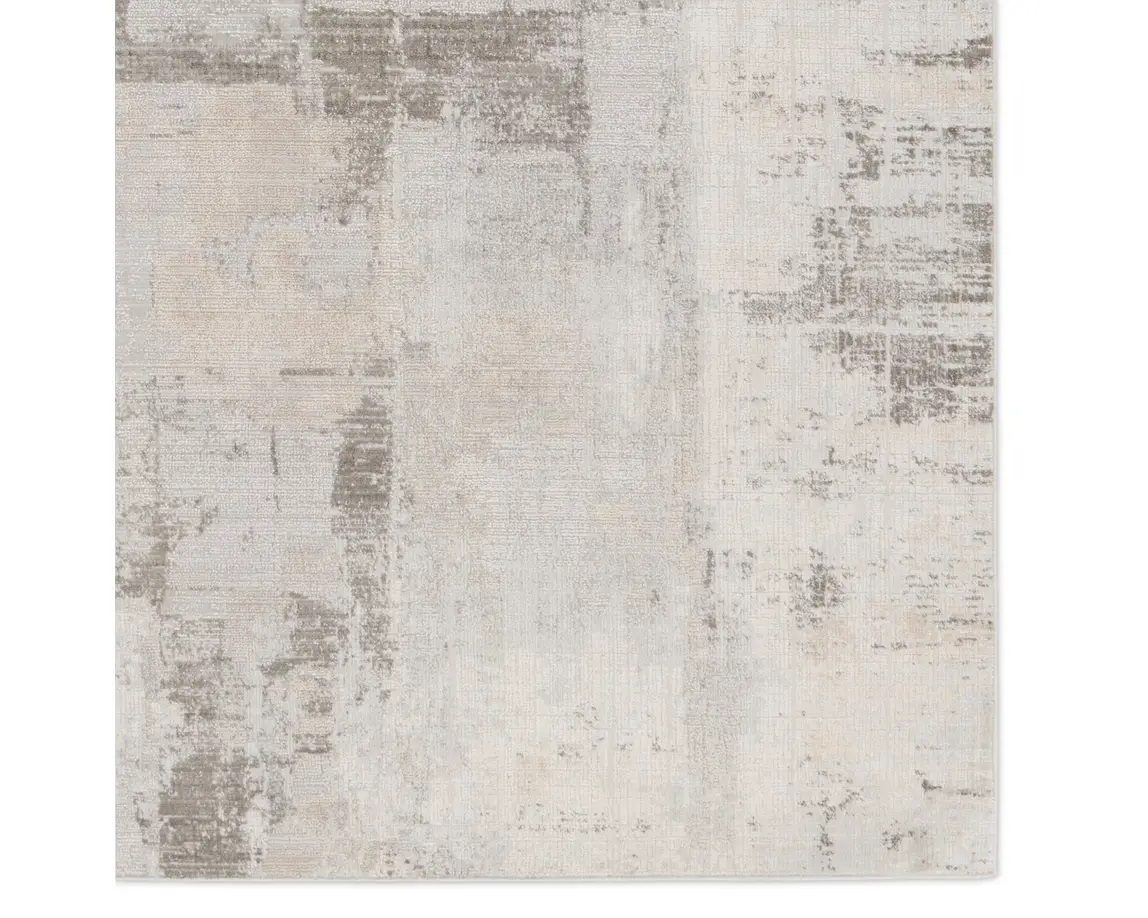 Contemporary Rugs & Transitional Rugs Cirque CIQ44 Lt. Grey - Grey Machine Made Rug