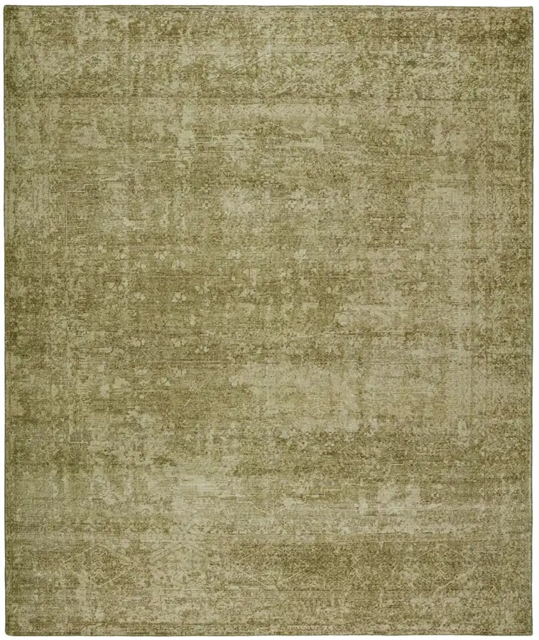 Casual & Solid Rugs Eden EDE09 Green Hand Knotted Rug