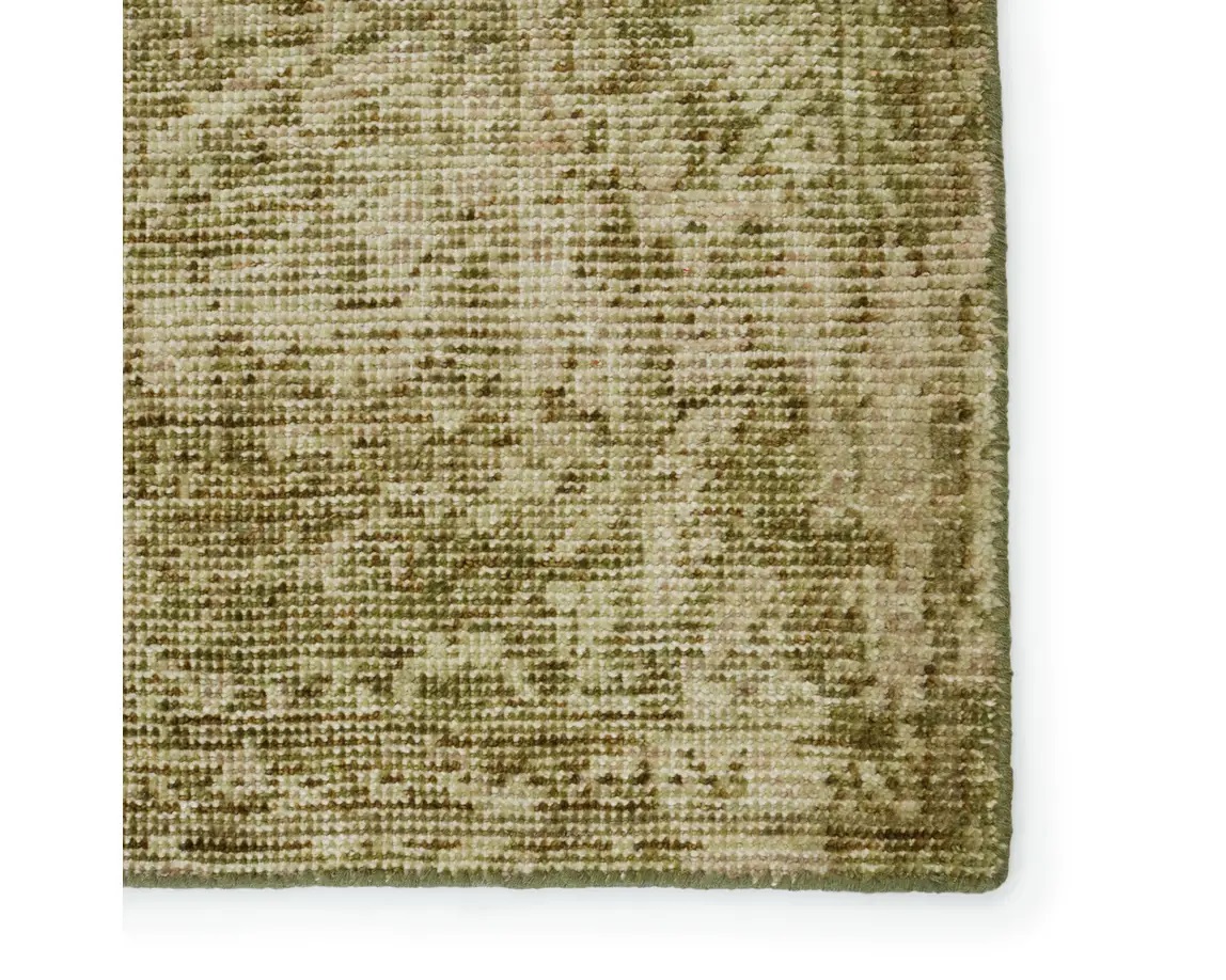 Casual Rugs & Solid Rugs Eden EDE09 Green Hand Knotted Rug