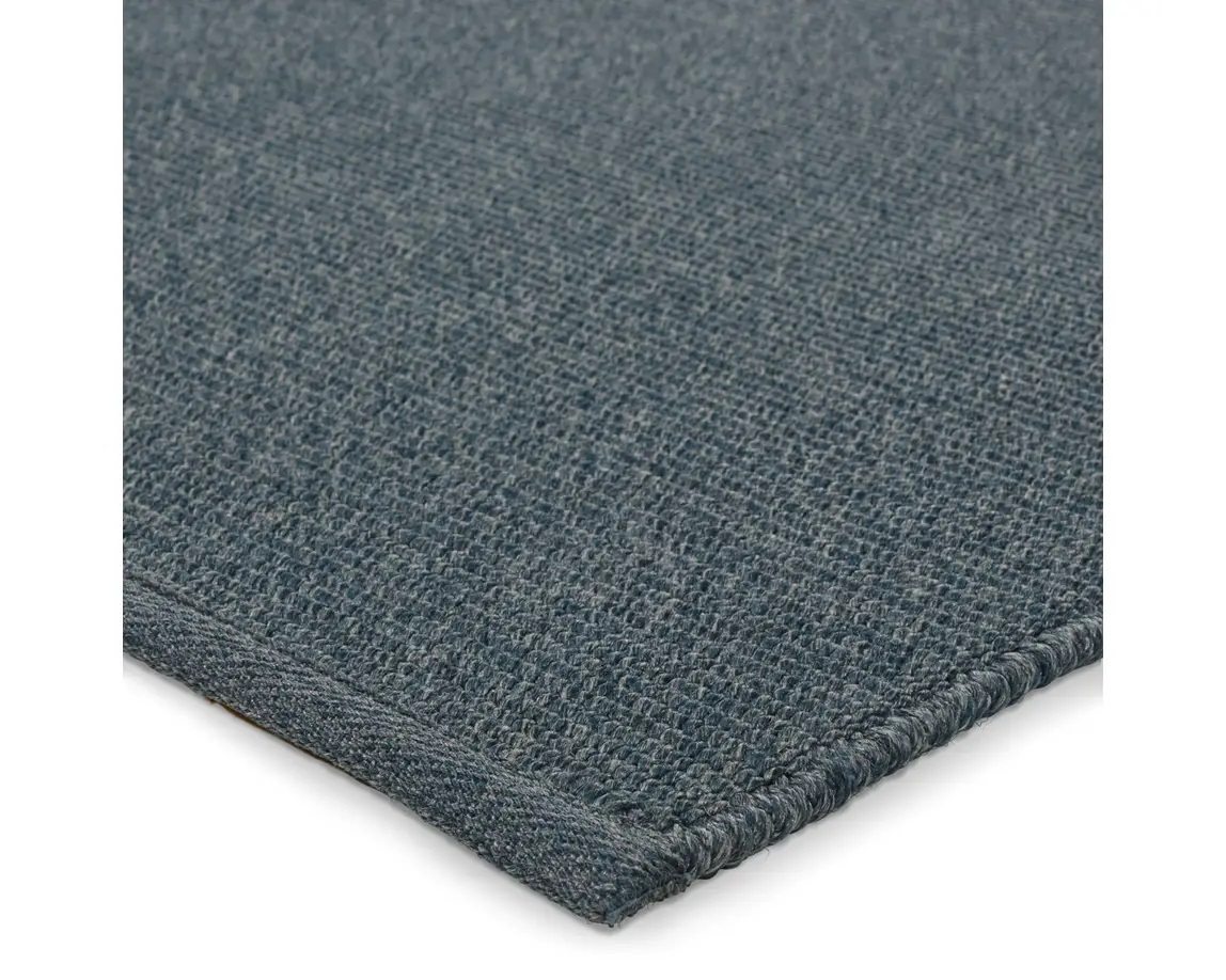 Outdoor Rugs Flint FLI03 Medium Blue - Navy Hand Woven Rug