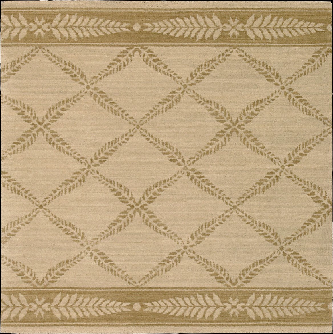 Hall & Stair Runner Rugs CHATEAU NO21-BEIGE Ivory - Beige Machine Made Rug