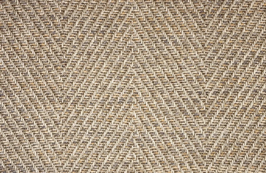 Custom & Wall to Wall Marazul Light Quartz Lt. Grey - Grey & Camel - Taupe Machine Made Rug