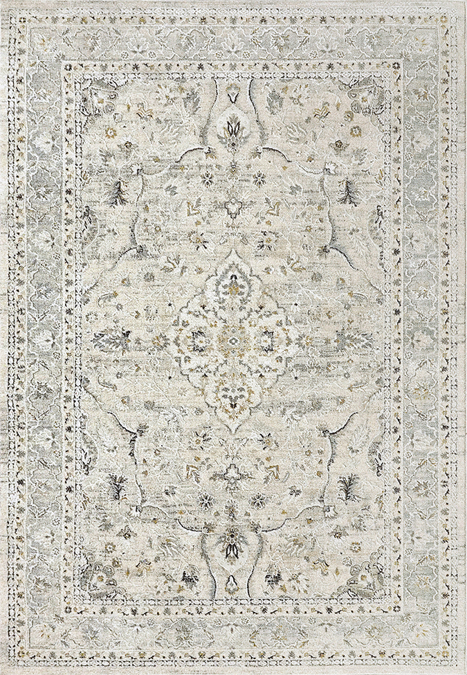 Oushak Rugs Annalise 7605-105 Ivory - Beige Machine Made Rug