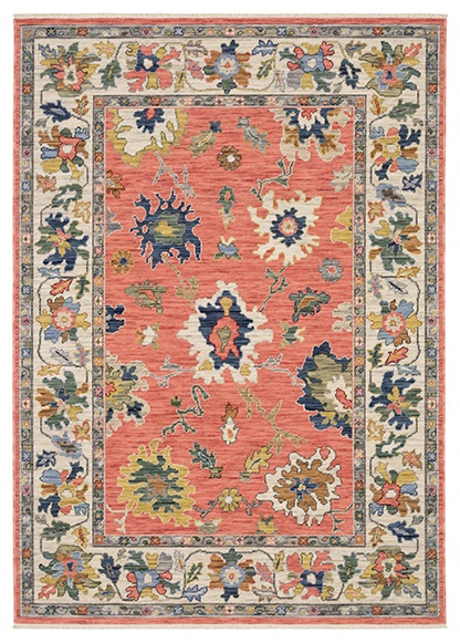 Oushak Rugs Lucca 2889B Other & Ivory - Beige Machine Made Rug