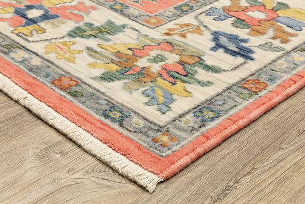 Oushak Rugs Lucca 2889B Other & Ivory - Beige Machine Made Rug