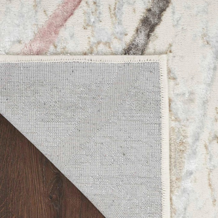 Contemporary Rugs & Transitional Rugs Glitz GLZ01 Ivory - Beige & Multi Machine Made Rug