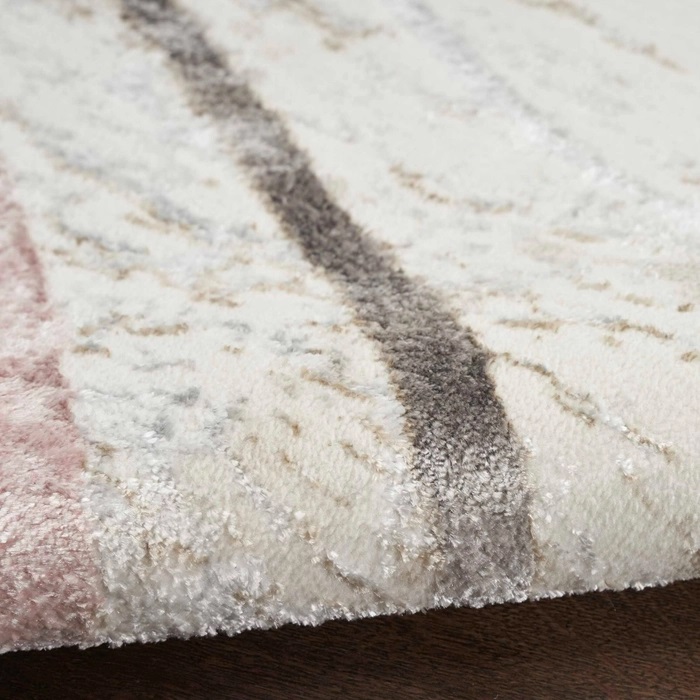 Contemporary Rugs & Transitional Rugs Glitz GLZ01 Ivory - Beige & Multi Machine Made Rug