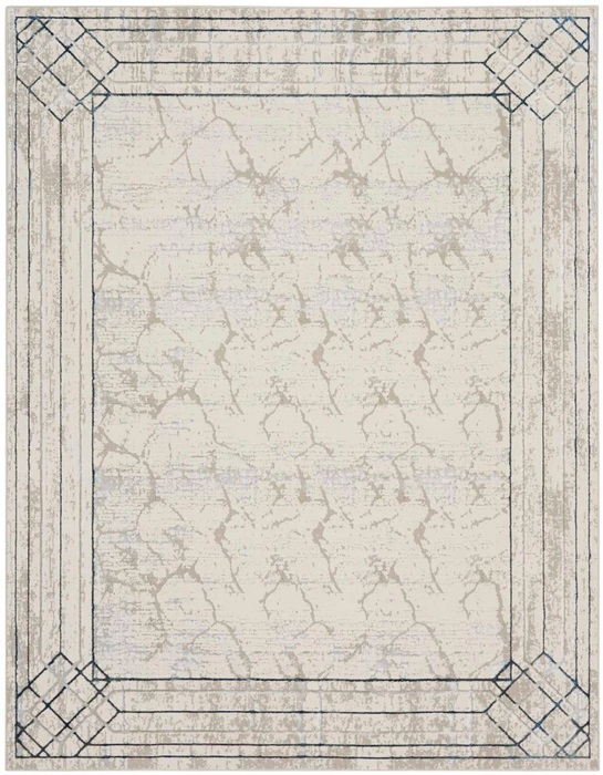 Contemporary & Transitional Rugs Glitz GLZ03 Ivory - Beige & Camel - Taupe Machine Made Rug