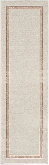 Casual Rugs & Solid Rugs Glitz GLZ08 Ivory - Beige Machine Made Rug