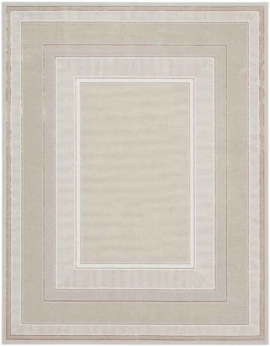 Casual & Solid Rugs Glitz GLZ07 Ivory - Beige & Camel - Taupe Machine Made Rug